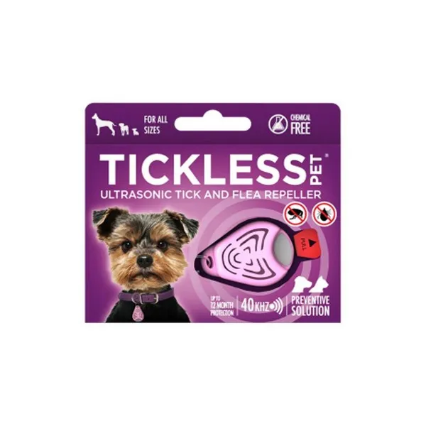 1ea Tickless Pet Tick & Flea Repeller Pink - Health/First Aid